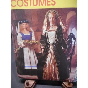 McCall's 2242 Pattern for Ladies Renaissance Costumes Size E